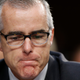 Former FBI Director Andrew McCabe pauses during a Senate Intelligence Committee hearing on June 7, 2017